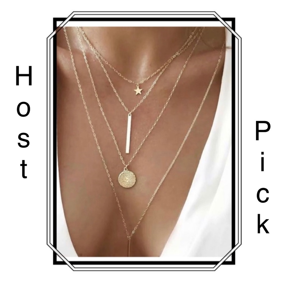 Casual Star No Stone Pendant Necklaces